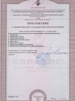 2015.03.25 Старый Оскол - Приложение к сертификату, Профили поливинилхлоридные системы Rehau.